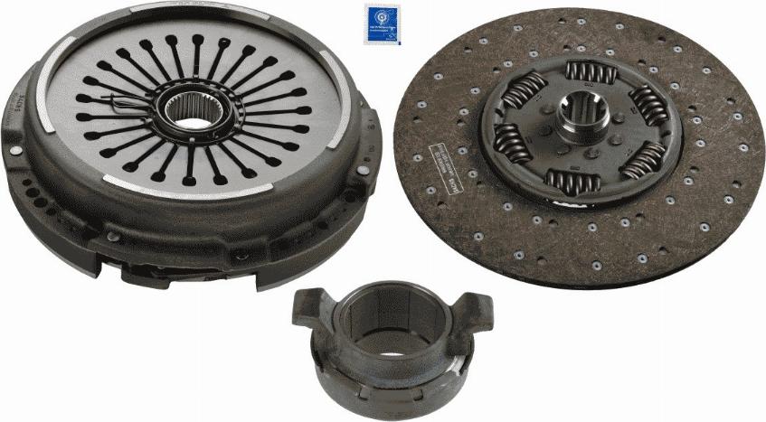 SACHS 3400 700 641 - Kytkinpaketti inparts.fi