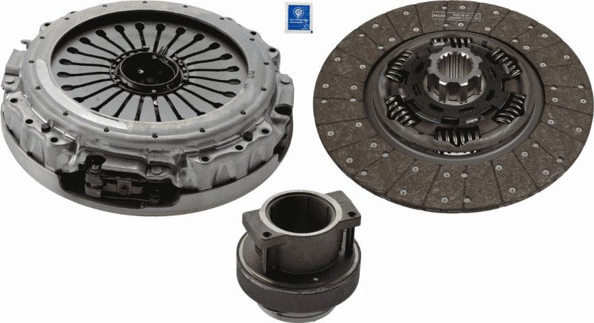 SACHS 3400 700 609 - Kytkinpaketti inparts.fi