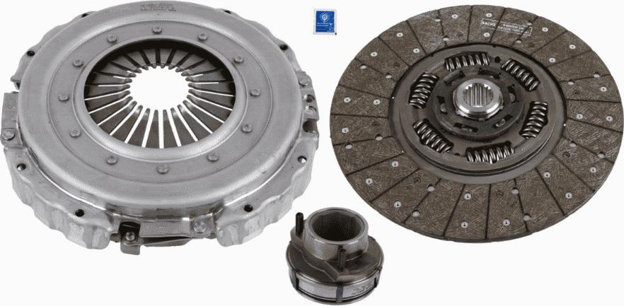 SACHS 3400 700 639 - Kytkinpaketti inparts.fi