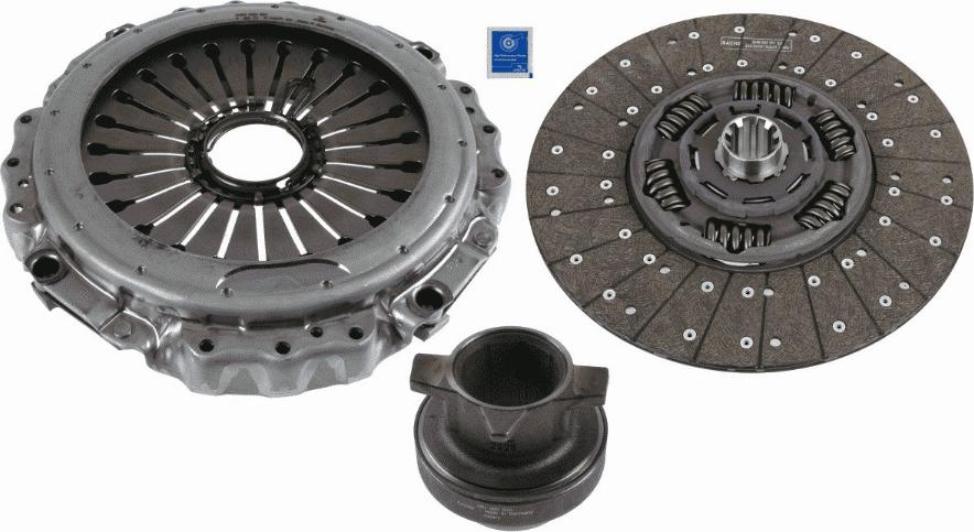 SACHS 3400 700 670 - Kytkinpaketti inparts.fi