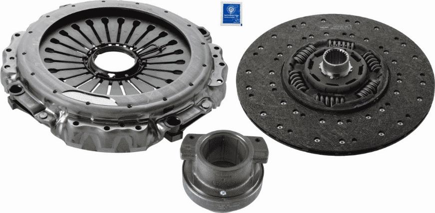 SACHS 3400 700 354 - Kytkinpaketti inparts.fi