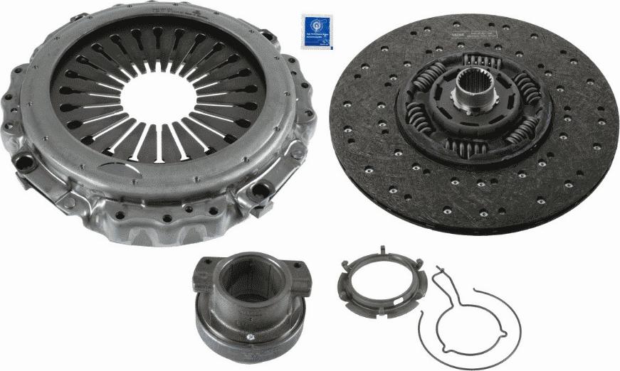 SACHS 3400 700 356 - Kytkinpaketti inparts.fi