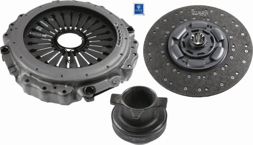 SACHS 3400 700 362 - Kytkinpaketti inparts.fi