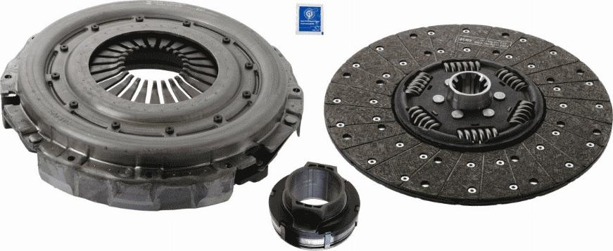 SACHS 3400 700 318 - Kytkinpaketti inparts.fi