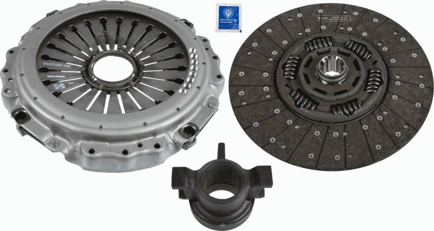 SACHS 3400 700 331 - Kytkinpaketti inparts.fi