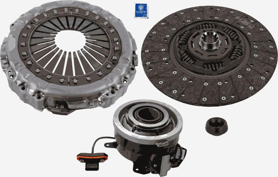 SACHS 3400 710 090 - Kytkinpaketti inparts.fi