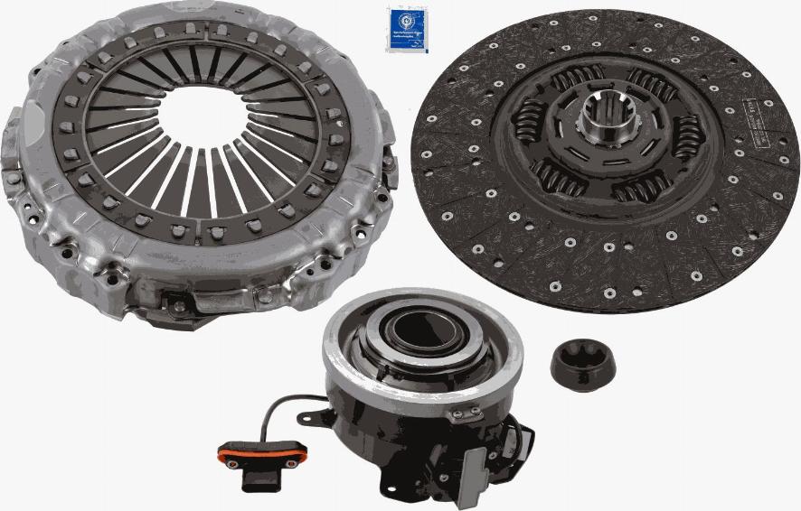 SACHS 3400 710 091 - Kytkinpaketti inparts.fi