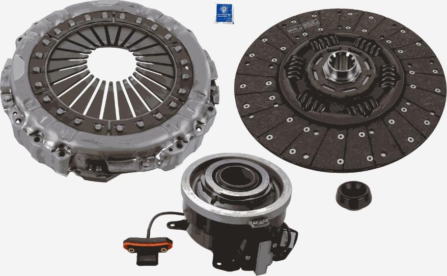 SACHS 3400 710 092 - Kytkinpaketti inparts.fi