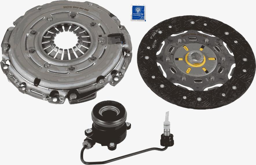 SACHS 3000 990 491 - Kytkinpaketti inparts.fi