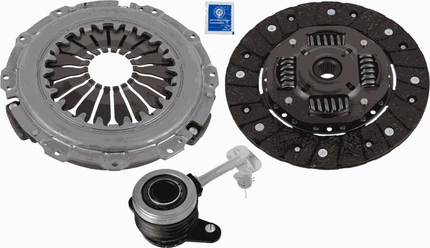 SACHS 3000 990 497 - Kytkinpaketti inparts.fi