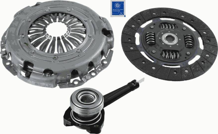 SACHS 3000 990 408 - Kytkinpaketti inparts.fi