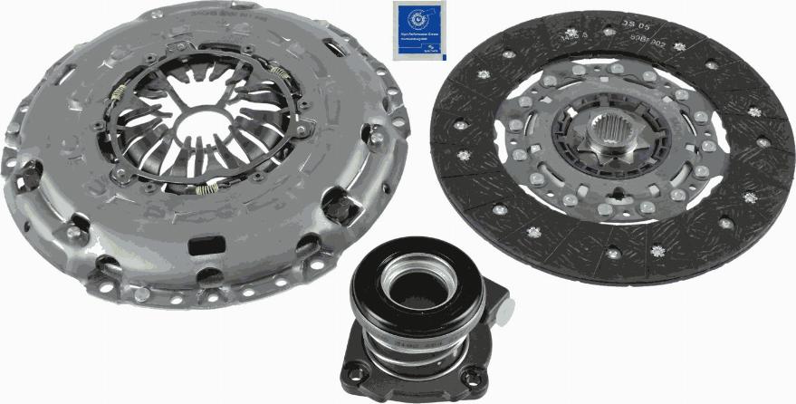 SACHS 3000 990 402 - Kytkinpaketti inparts.fi