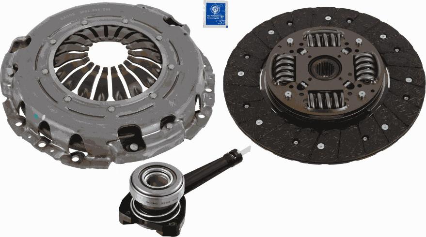 SACHS 3000 990 483 - Kytkinpaketti inparts.fi