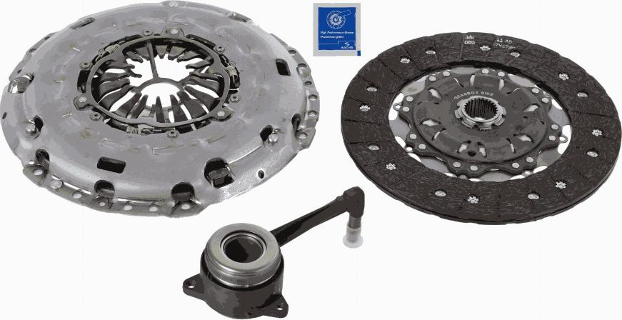 SACHS 3000 990 425 - Kytkinpaketti inparts.fi