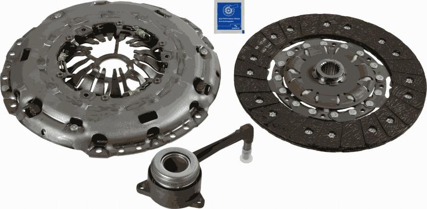 SACHS 3000 990 421 - Kytkinpaketti inparts.fi