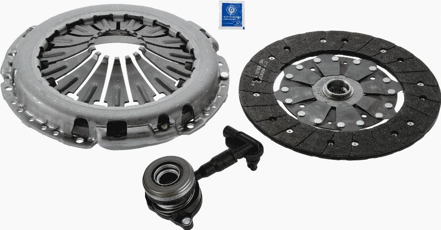 SACHS 3000 990 599 - Kytkinpaketti inparts.fi