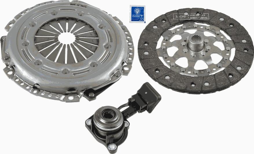 SACHS 3000 990 549 - Kytkinpaketti inparts.fi