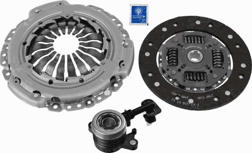 SACHS 3000 990 506 - Kytkinpaketti inparts.fi