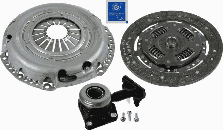 SACHS 3000 990 516 - Kytkinpaketti inparts.fi