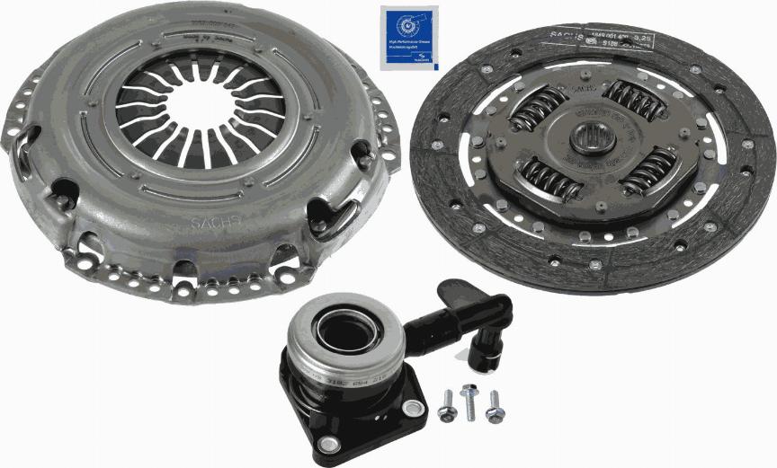 SACHS 3000 990 520 - Kytkinpaketti inparts.fi