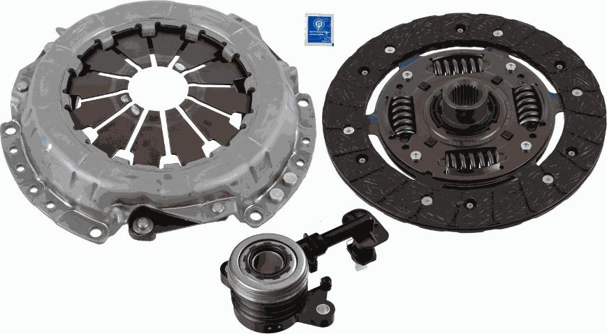 SACHS 3000 990 523 - Kytkinpaketti inparts.fi