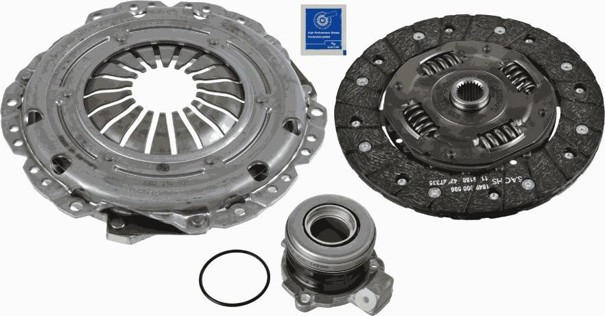 SACHS 3000 990 042 - Kytkinpaketti inparts.fi