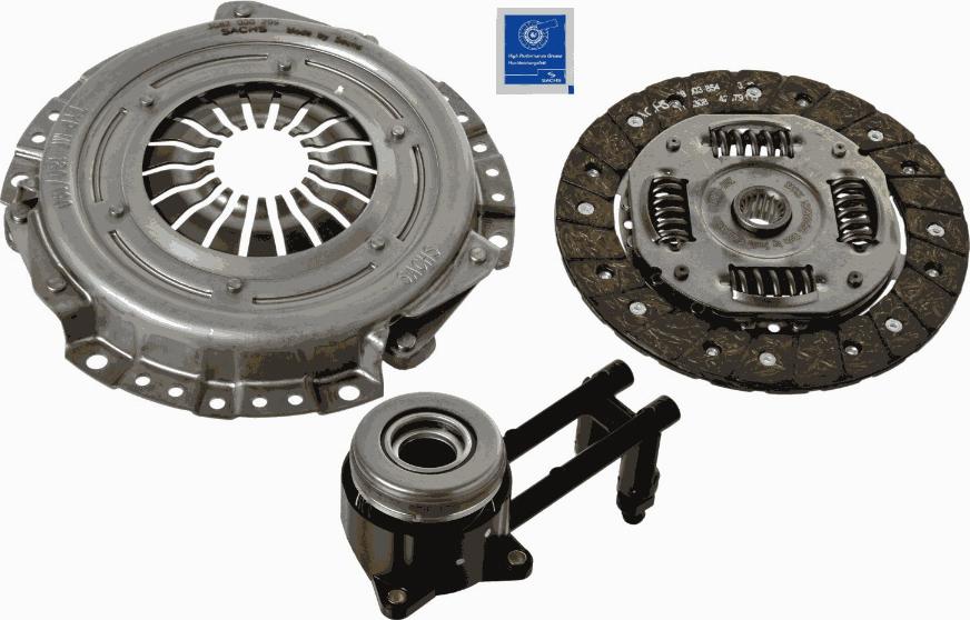 SACHS 3000 990 085 - Kytkinpaketti inparts.fi