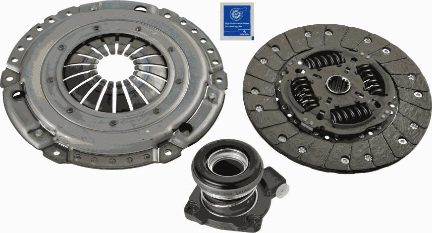 SACHS 3000 990 117 - Kytkinpaketti inparts.fi