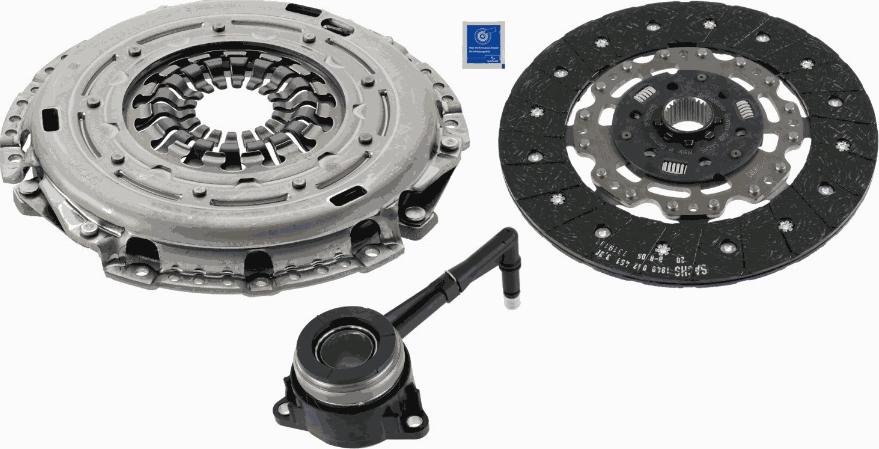 SACHS 3000 990 344 - Kytkinpaketti inparts.fi