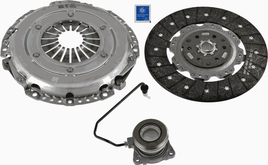 SACHS 3000 990 303 - Kytkinpaketti inparts.fi