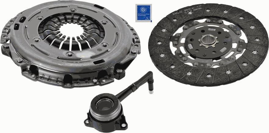 SACHS 3000 990 331 - Kytkinpaketti inparts.fi