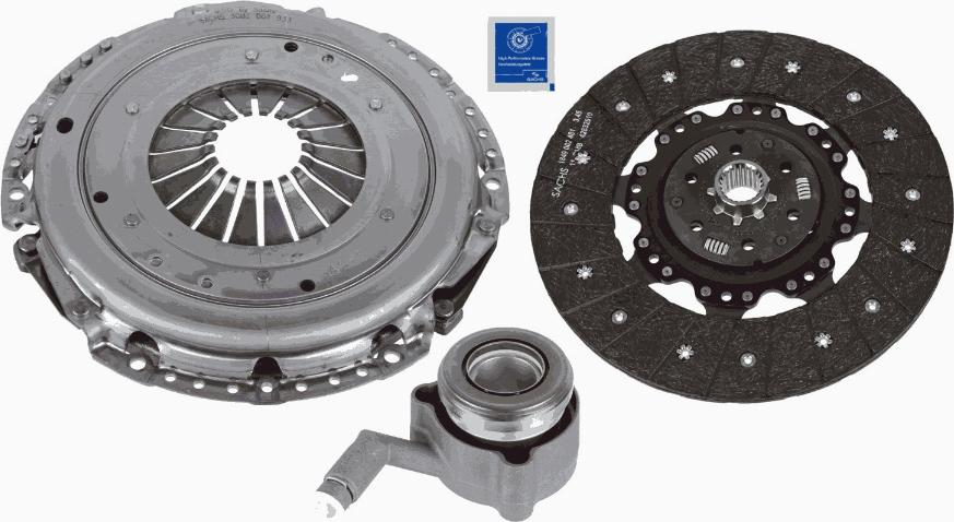 SACHS 3000 990 373 - Kytkinpaketti inparts.fi