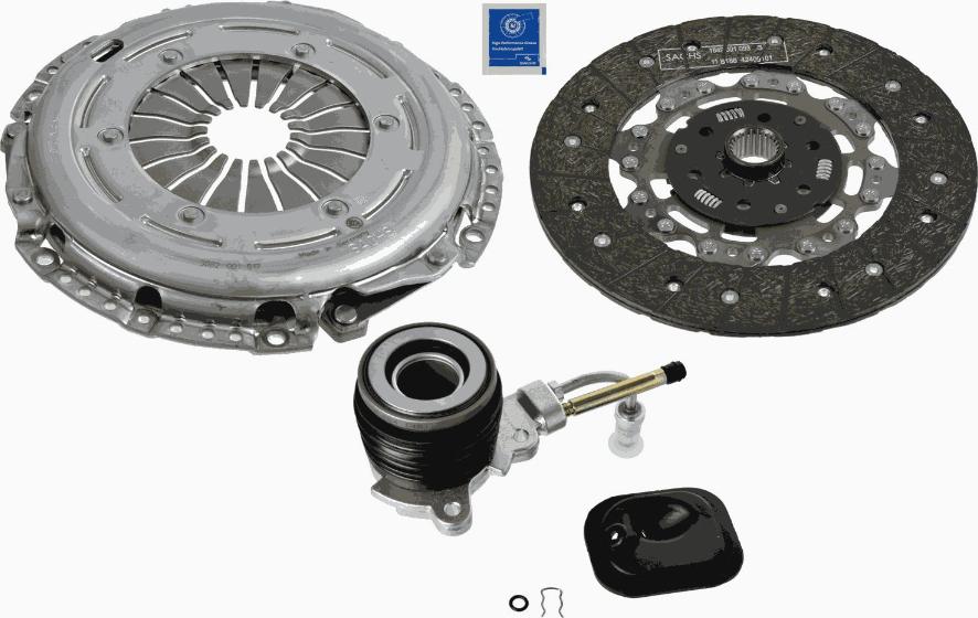 SACHS 3000 990 295 - Kytkinpaketti inparts.fi