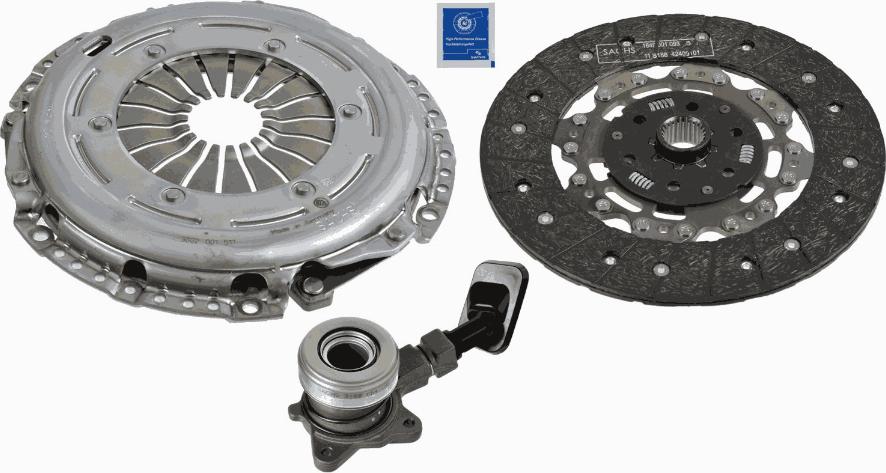 SACHS 3000 990 296 - Kytkinpaketti inparts.fi