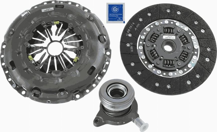 SACHS 3000 990 242 - Kytkinpaketti inparts.fi