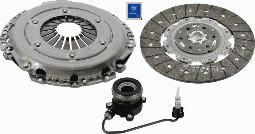 SACHS 3000 990 264 - Kytkinpaketti inparts.fi