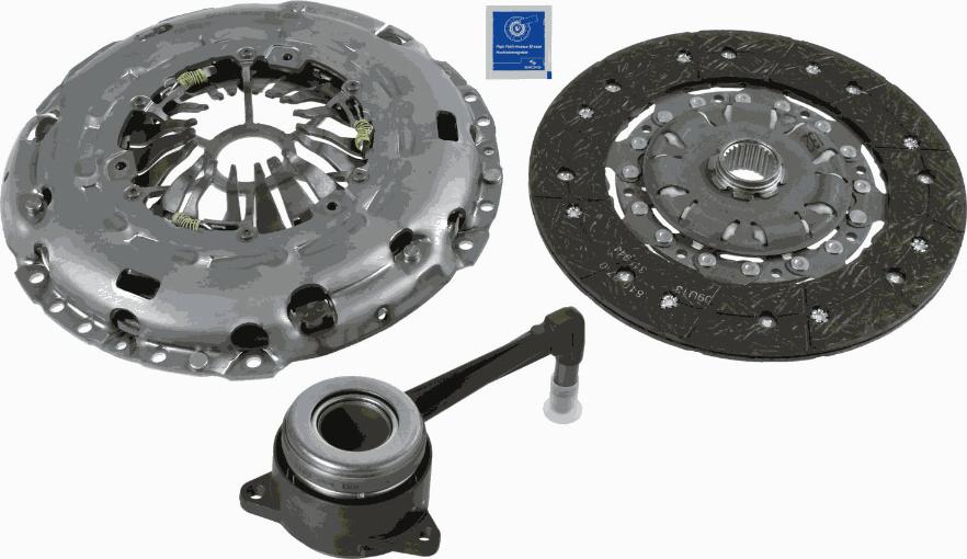 SACHS 3000 990 219 - Kytkinpaketti inparts.fi