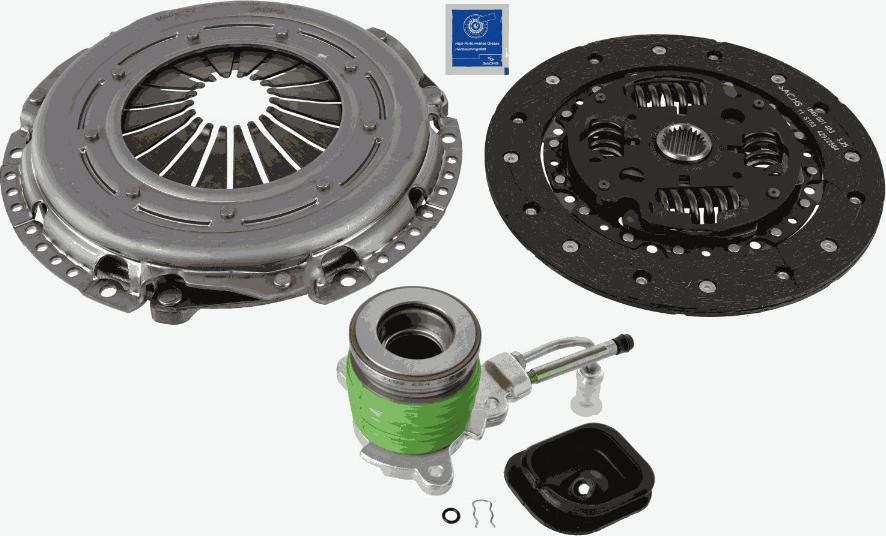 SACHS 3000 990 212 - Kytkinpaketti inparts.fi