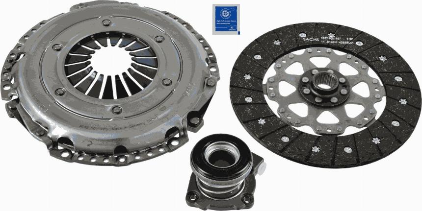 SACHS 3000 990 281 - Kytkinpaketti inparts.fi