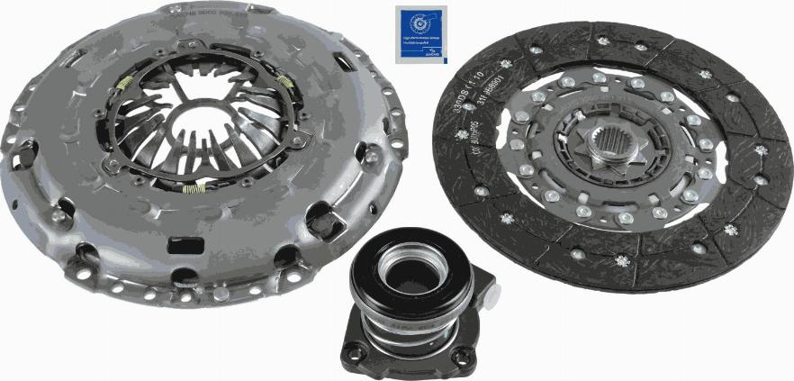 SACHS 3000 990 235 - Kytkinpaketti inparts.fi