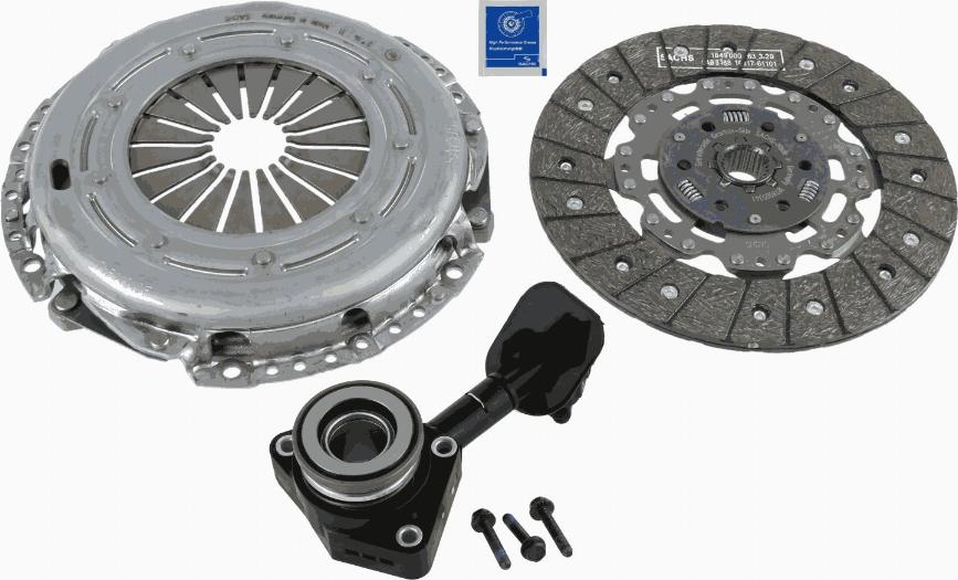 SACHS 3000 990 221 - Kytkinpaketti inparts.fi