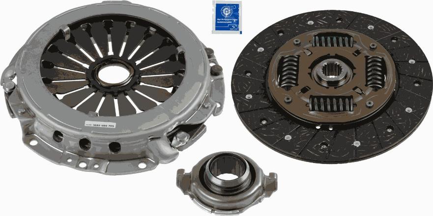 SACHS 3000 954 066 - Kytkinpaketti inparts.fi