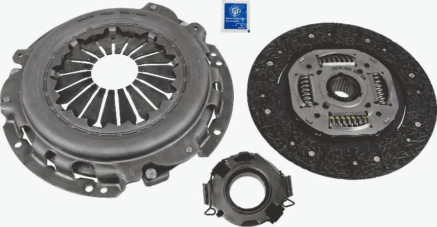 SACHS 3000 950 512 - Kytkinpaketti inparts.fi