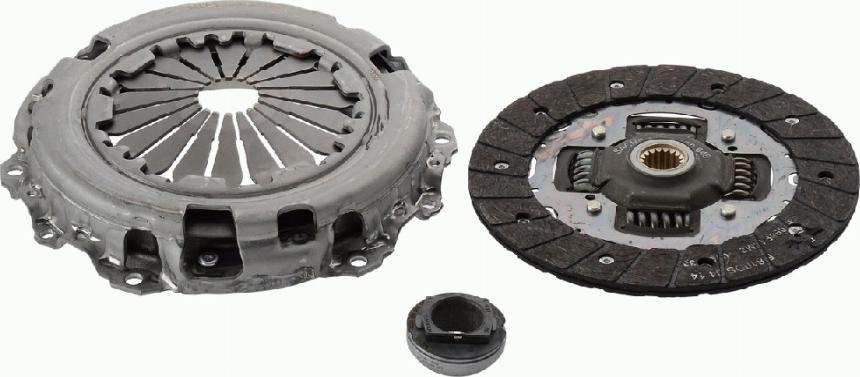 SACHS 3000 950 645 - Kytkinpaketti inparts.fi