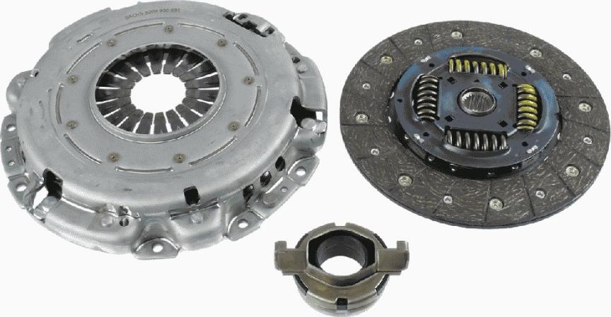 SACHS 3000 950 631 - Kytkinpaketti inparts.fi