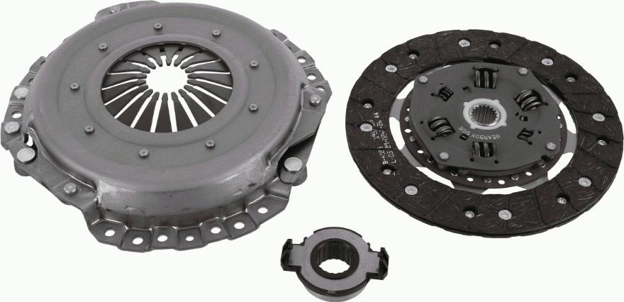 SACHS 3000 950 783 - Kytkinpaketti inparts.fi