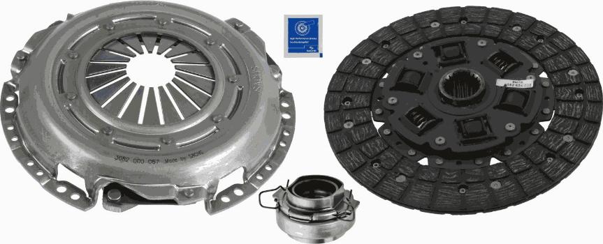 SACHS 3000 951 431 - Kytkinpaketti inparts.fi