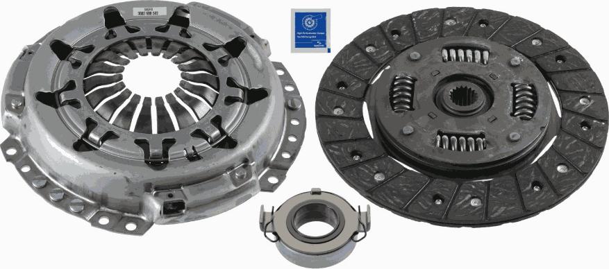 SACHS 3000 951 433 - Kytkinpaketti inparts.fi