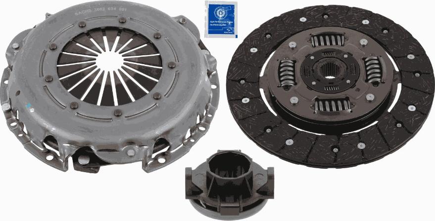 SACHS 3000 951 604 - Kytkinpaketti inparts.fi