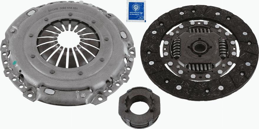 SACHS 3000 951 605 - Kytkinpaketti inparts.fi